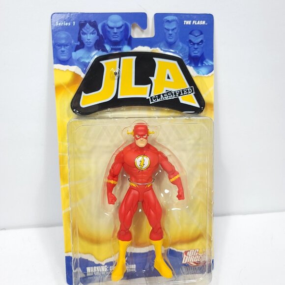 DC Direct JLA Classified Classic FLASH Series 1 Action Figure Justice League New - Picture 1 of 5